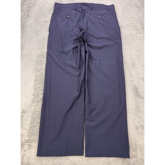FootJoy‎ Golf Pants Men 36x30 Navy Straight Performance Wicking Golf Outdoor - Picture 6 of 11